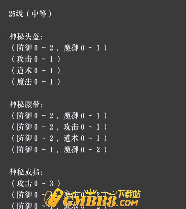 《复古传奇》你绝对不知道的奇妙套装-隐藏属性