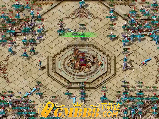 20级法师vs赤月恶魔。伤亡惨重。终于拿下！#复古传奇