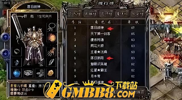 热血传奇落日战神，当年玛法大陆天下第一，装备却都是抢来的？