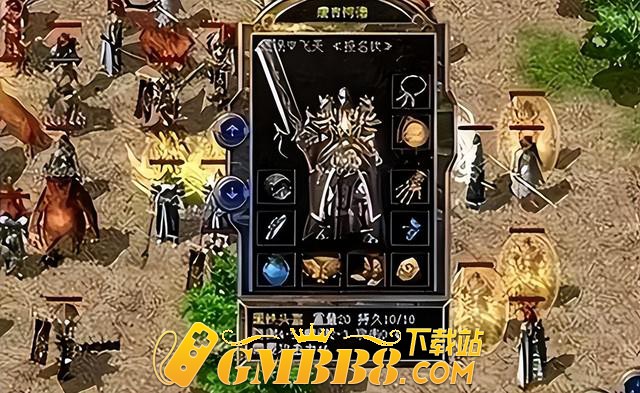 热血传奇落日战神，当年玛法大陆天下第一，装备却都是抢来的？