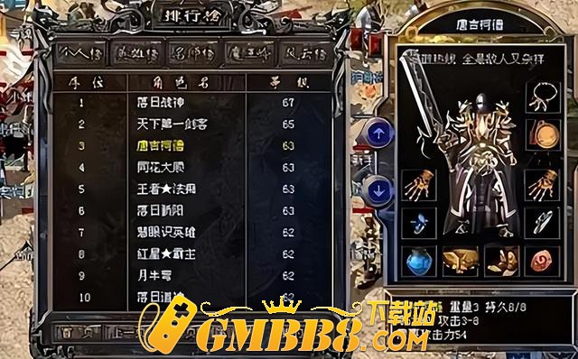 热血传奇落日战神，当年玛法大陆天下第一，装备却都是抢来的？